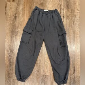 Abercrombie & Fitch Charcoal Jogger Pants